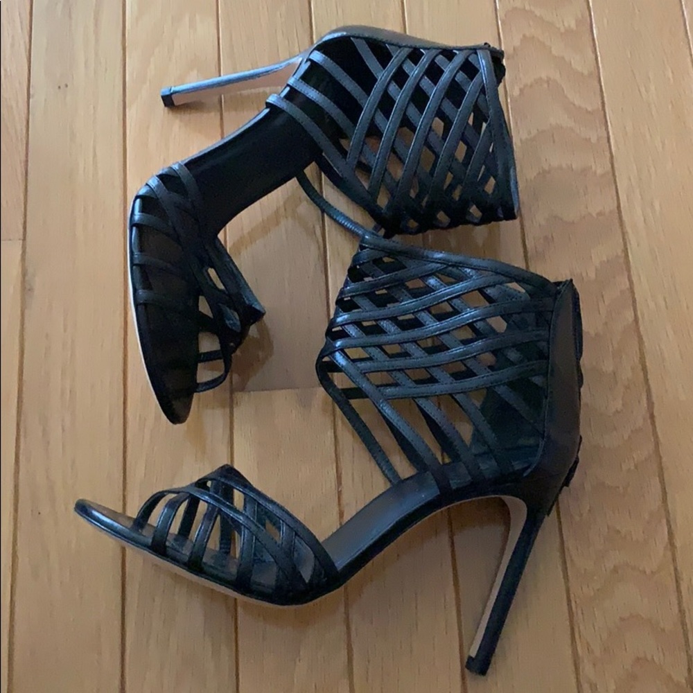 BRAND NEW Stuart Weitzman Caged Heels
